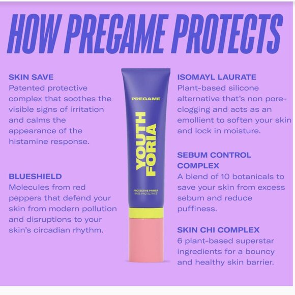 NWT Youthforia Pregame Primer 30ML / 1 FL OZ - Picture 2 of 15